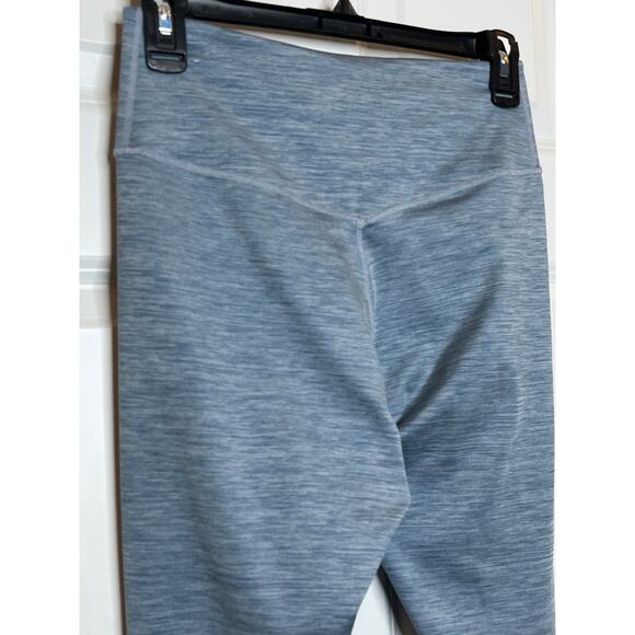 Nike One Dri Fit Heather Blue Full Length Leggings Size Small - Picture 4 of 8